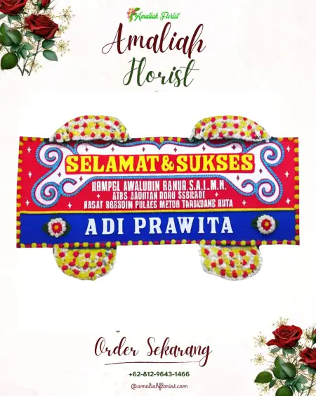 Papan Bunga Ucapan Selamat polonia