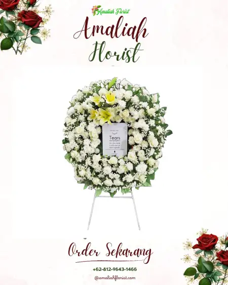 Krans Bunga Duka polonia