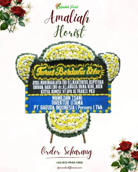 Papan Bunga Duka polonia